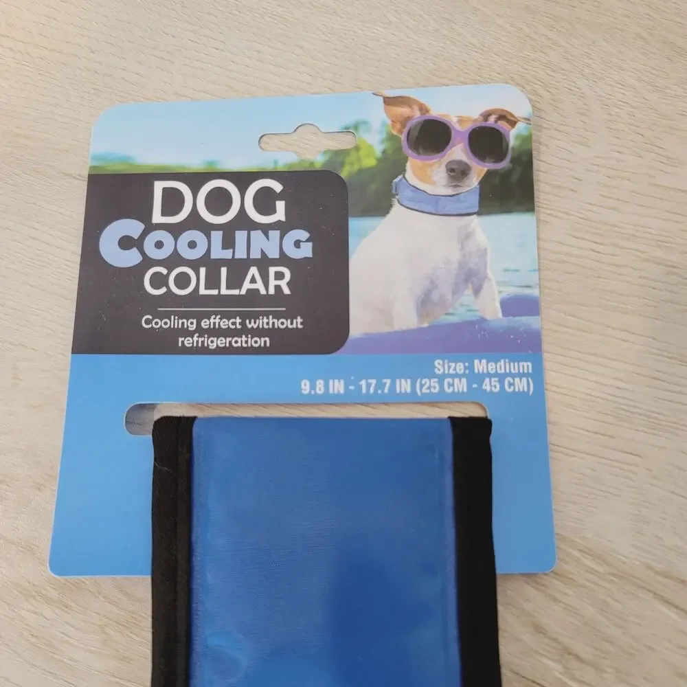 NWT Blue Dog Cooling Collar Size Medium - Picture 5 of 6